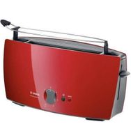 Bosch TAT 6004 900 W 6 Programlı 2 Dilim Hazneli Ekmek Kızartma Makinesi Kırmızı