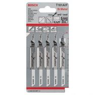 Bosch Temiz Kesim Serisi Sert Ahşap İçin T 101 Aıf 5 Li Paket Dekupaj Testeresi Bıçağı