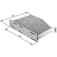 Bosch Volvo S60 S80 V70 XC70 XC90 Polen Filtresi