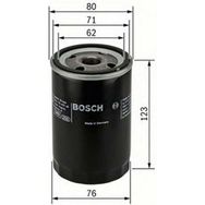 Bosch VW Golf 4 1.8 1998-2002 Yağ Filtresi