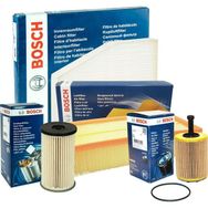 Bosch VW Jetta 1.4 TSI CAX Benzinli 2007-2010 Hava Yağ Karbonlu Polen Filtre Bakım Seti