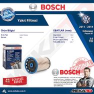 Bosch VW Passat B7 2.0 TDI 2011-2014 Yakıt Filtresi