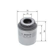 Bosch VW Tiguan 1.4 TSI 2007-2014 CTH Yağ Filtresi
