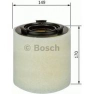 Bosch Wolksvagen Polo 1.6 Tdi 202009 - 2014 Hava Filtresi