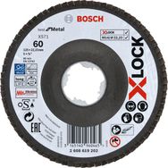 Bosch X-LOCK 125 mm 60 Kum Best Serisi Metal Flap Disk