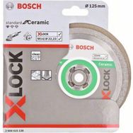 Bosch X-Lock Standard For Ceramic 125 mm Elmas Kesici Disk
