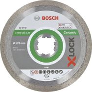 Bosch X - Lock - Standard Seri Seramik için 125 mm Elmas Kesme Diski