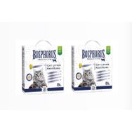 Bosphorus Mısır Koçanı Granülü Doğal 2x8 lt Kedi Kumu