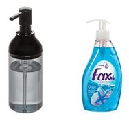 Bosphorus Siyah Füme Sıvı Sabunluk ve 400 ml Okyanus Kokulu Sıvı Sabun