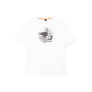 Boss 100 Beyaz Erkek T-Shirt