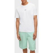 Boss 50473278 Beyaz Erkek T-shirt