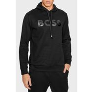 Boss 50501222 001 Siyah Erkek Sweatshirt