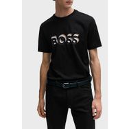 Boss 50506923 001 Siyah Bisiklet Yaka Erkek T-shirt