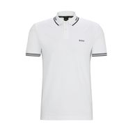 Boss Paul Beyaz 100 Polo Erkek T-shirt