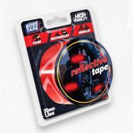 Boss Tape 35 mm 1.5 mt Kırmızı Reflektif Petekli Kedi Gözü Bant
