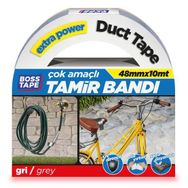 Boss Tape 48 mm 10 mt Gri Duck Tape Tamir Bandı