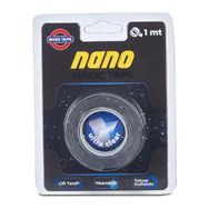 Boss Tape Çift Taraflı Şeffaf 19 mm 1 mt Nano Bant