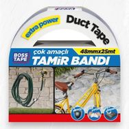 Boss Tape Duct Tape 48 mm 25 mt Gri Tamir Bandı