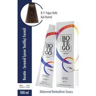 Botego 8.11 Yoğun Küllü Açık Kumral 100 ml Kalıcı Krem Boya