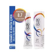 Botego 8.7 Kumlu Açık Kumral 100 ml Saç Boyası