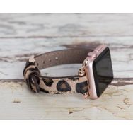 Bouletta FERRO LEO1N 38-40-41 mm Apple Watch Uyumlu Deri Kordon