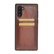 Bouletta FXCP RST2E Samsung Galaxy Note 10 Uyumlu Deri Taba Cep Telefonu Arka Kapak