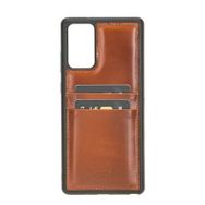 Bouletta FXCP RST2E Samsung Galaxy Note 20 Uyumlu Deri Taba Cep Telefonu Arka Kapak