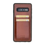 Bouletta FXCP RST2EF Samsung Galaxy S10 Uyumlu Deri Arka Kapak