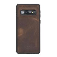 Bouletta G2 Samsung Galaxy S10 Uyumlu Kahve Deri Arka Kapak