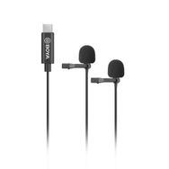 Boya BY-M3D Type-c Telefon İkili Yaka Mikrofonu