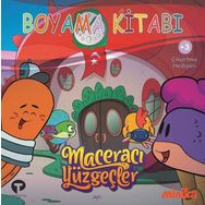Boyama Kitabı - Maceracı Yüzgeçler 4 - Arzu Demirel Birinci