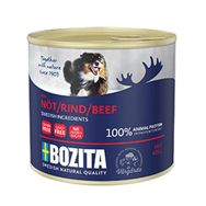Bozita 625 gr Biftekli Tahılsız Yetişkin Köpek Konservesi