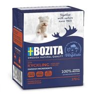 Bozita Chunks Jelly Natural Soslu Parça Tavuklu Tahılsız 370 gr Yavru Köpek Konservesi