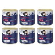 Bozita Tahılsız Sığır Etli 6x625 gr Köpek Konserve