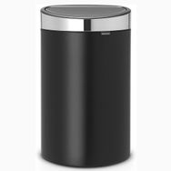 Brabantia 114847 40 lt Bo Touch Bin Dokunmatik Siyah Çöp Kovası