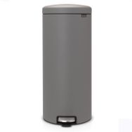 Brabantia 119187 Newicon Pedallı Beton Gri 30 lt Çöp Kutusu