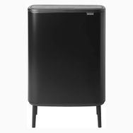 Brabantia 130625 Bo Touch Dokunmatik Kapak Mat Siyah 30+30 lt Çöp Kutusu
