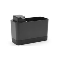 Brabantia 302602 İkili Koyu Gri Sabunluk ve Sünger Seti