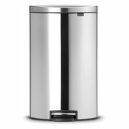 Brabantia 482021 Flatback Pedallı Mat Steel 40 lt Çöp Kutusu