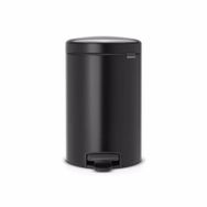 Brabantia Matt Black Pedallı 12 lt Çöp Kutusu