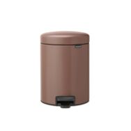 Brabantia Newicon 5 lt Pedallı Satin Taupe Çöp Kutusu