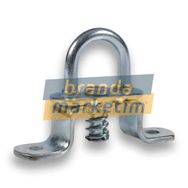 Branda Marketim 10 Adet Metal Yaylı Dorse Kancası Döner Mandal Kilit