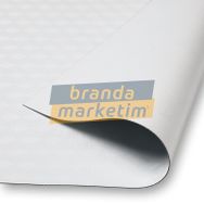Branda Marketim Beyaz 3D Blockout PVC Pergola Branda Kumaşı