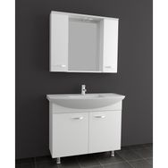 Brat Mobilya Beyaz 80 cm Banyo Dolabı