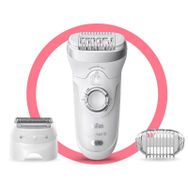 Braun 9705 SensoSmart Kablosuz Islak&Kuru 3 Ek Parçalı 2'si 1 Arada Epilatör