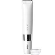 Braun Body Mini Trimmer BS1000 Islak&kuru Vücut Tüy Kesme Makinesi + Pil&temizleme Fırçası beyaz