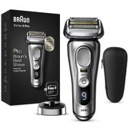 Braun Series 9 Pro 9417 Tıraş Makinesi + Şarj Standı Seyahat Çantası