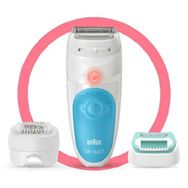 Braun Silk-Epil 5 SES5610 Sensosmart Mavi 4 Ek Parçalı Epilatör