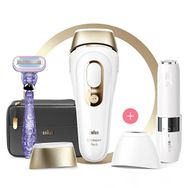 Braun Silk Expert Pro 5 PL5149 400.000 Atımlı 2 Başlıklı Yeni Nesil IPL Lazer Epilasyon + FS1000 + Tasarım Çanta