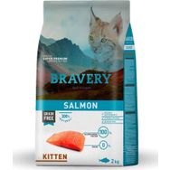 Bravery Tahılsız Somonlu 2 kg Yavru Kedi Maması